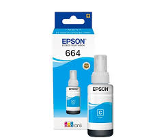 Epson 664 Ink Bottle Cyan