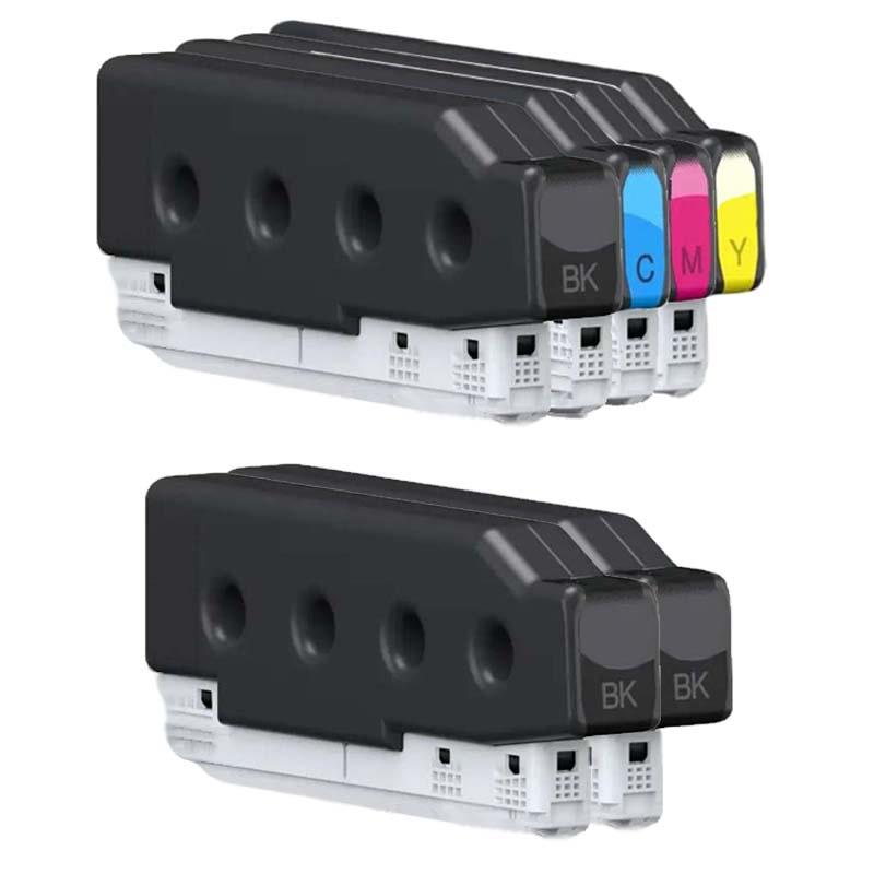 Full Set Brother Ink Cartridges with vibrant colors, sharp text quality, and reliable performance.