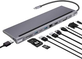 USB-C Multiport Hub Adapter 8-in-1 with HDMI