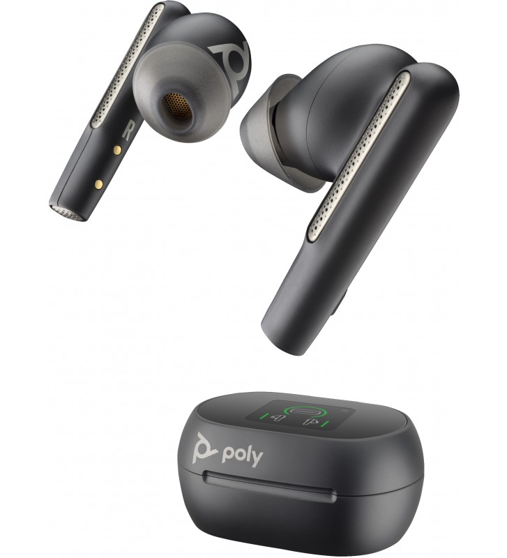 Poly Voyager Free 60+ UC True Wireless Bluetooth Earbuds with BT700 USB Adapter