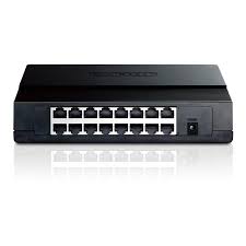 TP-Link TL-SF1016D 16-Port 10/100Mbps Fast Ethernet Desktop Switch for Home, Office, CCTV, and Business Networking