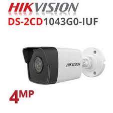 Hikvision 4MP IP Bullet Camera In-built Audio DS-2CD1043G0-IUF (4mm)