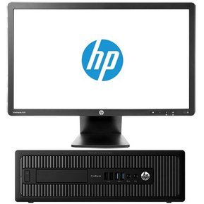 HP EliteDesk 800 G1 desktop core i5 /4GB RAM /500GB HDD + 19" monitor (Ex-UK)