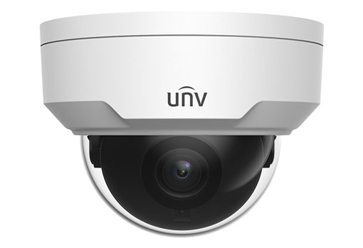 Uniview 4MP HD Vandal-resistant IR Fixed Dome Network Camera - IPC324LE-DSF28K-G