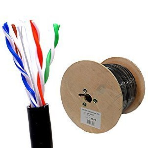 Cat 6 Outdoor Cable Weatherproof UV Shielded 305M